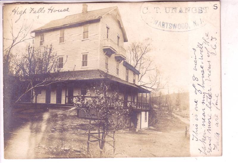 Swartzwood - The High Falls House  1906