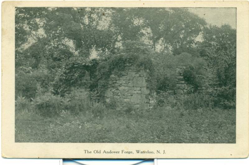 Waterloo - The Old Andover Forge - 1910