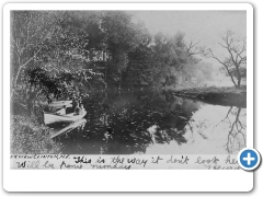 Clinton - Boating on the river - 1900s-10s