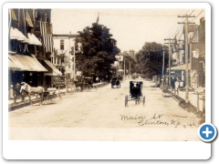 Clinton - Busy Main Street - c 1910