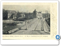 Clinton - Main Street Bridge - c 1910