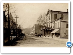 Clinton Commercial Buildings along Main Street - c 1910