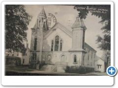 Clinton - Baptst Church - 1930s40s