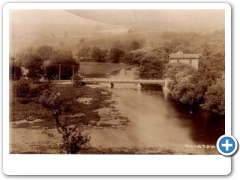 Clinton - Birds eye view  of a Bridge - 1914
