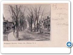 Clinton - Center Street - 1906