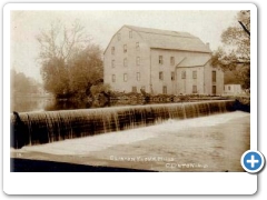 Clinton - Clinton Flour Mill - c 1910