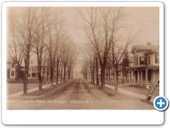 Clinton - Lee Street From the Bridge - 1911