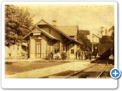Clinton - LVRR Depot - 1906