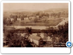 Clinton - View From Palisades - c 1910