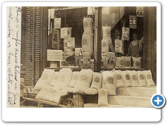 clnton - Duckworth's Store featuring sacks of flour - c 1910
