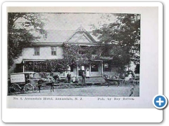 Annandale - Annandale Hotel and a delivery wagon - c 910