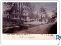 Asbury - Maple Avenue -  Butterwick House - c 1910