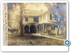 Baptistown - The residence of F S Grim MD - 1908