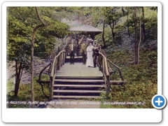 Bellewood Park - A lamding on the Stairs - c 1910