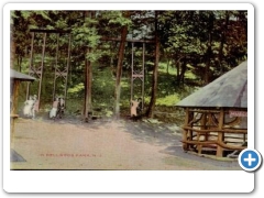Bellewood Park - Swings And Spring - c 1910