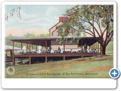 Bellewood Park - The Resteraunt at the Farmhouse - c 1910