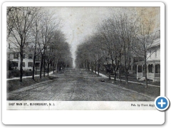 Bloomsbury - East Main Street - 1909