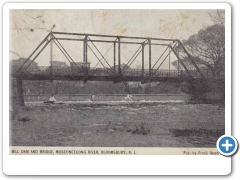 Bloomsbury - Musconetcong Bridge - c 1910