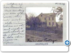 Califon - Fairview Cottage - 1906