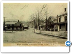 Califon - Main Street Looking North - 1914