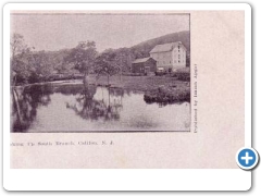 Califon - Old Mill On South Brnch - 1906