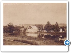 Califon - Raritan River and Wise's Mill - 1908