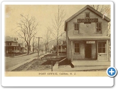 Califon - Post Office and Offices of Charles W Geist Real Estate and Insurance Agent - c 1910