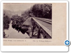 Califon - Gorge Bridge near town - 1910