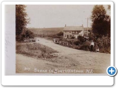 Everittstown - The Crossroads - c 1910