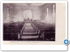 Fairmount - Methodist Episcopal Church Interior - 1908