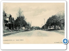 Flemington - A view of Broad Street - c 1910