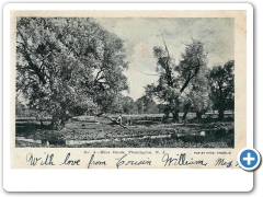 Flemington - A view of Mine Brook - 1906