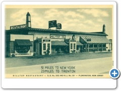 Flemington - Hilltop Restaurant - 1930s-40s