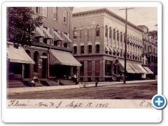 Flemington - Commercial Buildings along Main Street - c 1910
