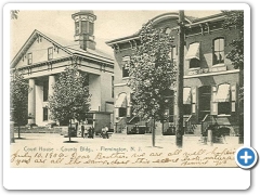 Flemington - Court House and County Buildings - 1906