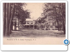 Flemington -  Hirum Deat's Residence - 1905
