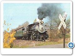 Flemington vicinity - Loconotive 60 -  Black River and Western Railroad - 1960