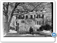 John G. Reading House - rear elevation - 151-153 Main Street - Flemington - HABS