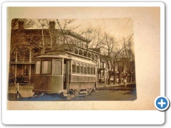 Frenchtown - A Trolley at the National Hotel - 1900s-10s