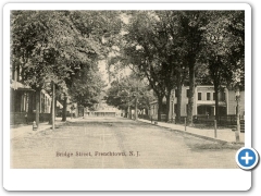 frenchtown - A view of Bridge Sttreet - c 1910