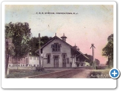 Frenchtown - PRR - Bel Del RR Station  - 1910