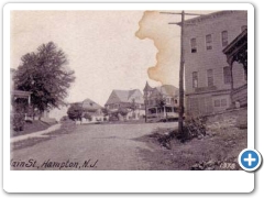 Hampton - Junction - A view of Maain Street - c 1910