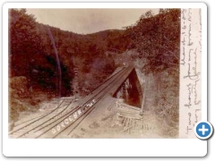 High Bridge - vicinity - Califon Gorge crossing - CRR of NJ - c 1910