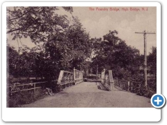 High Bridge - Foudry Truss Brjdge Road - 1907
