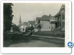 High Bridge - Homes , possibly on Church Street - 1905