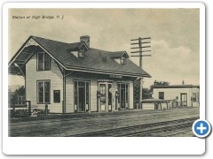 High Bridge - Railroad Depot - c 1910