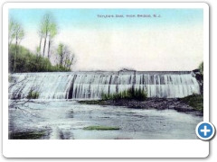 High Bridge - Taylors Dam looking dead on - 1908