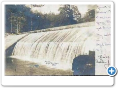 High Bridge - falls at a dam - 1906