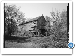 Kingtown Mill - west elevation - Lower Kingtown Road - approximately half a mile east of intersection with Pittstown-Clinton Road - Kingtown vicinity - HABS