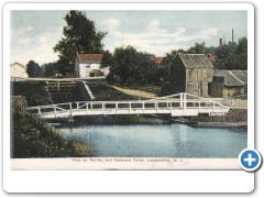 Lambertville - A scene along the Delaware and Raritan Canal - 1907